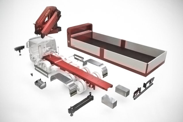 Palfinger Mounting Accessories Palfinger Mounting Accessories