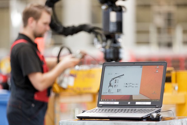 BetrSichV Prüfung von PALFINGER Ladekran