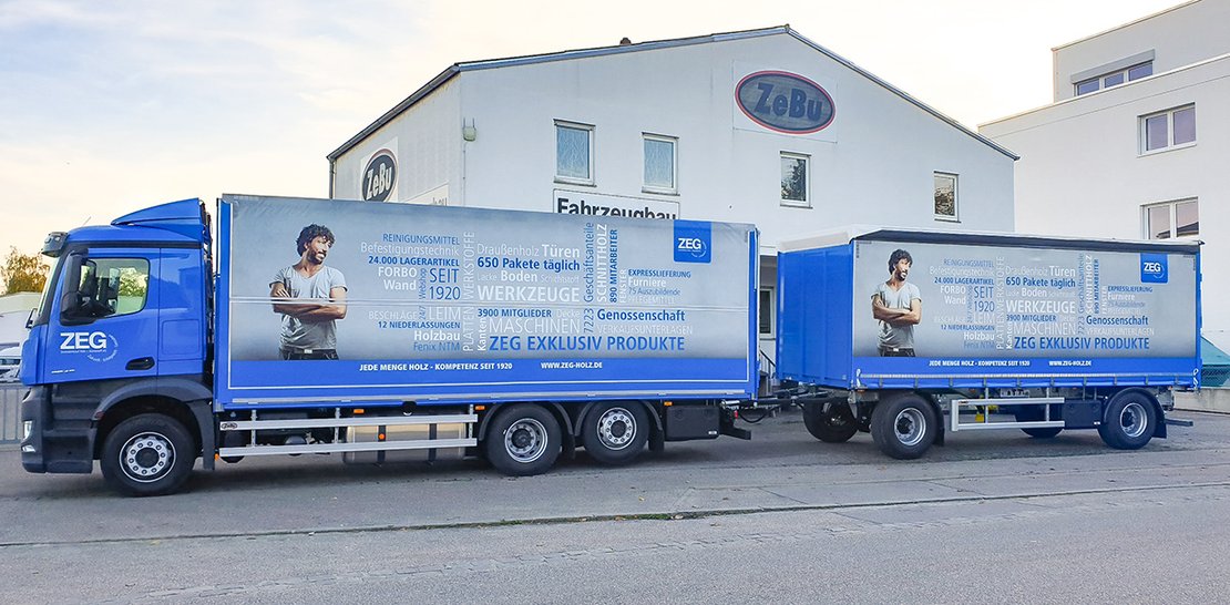 Anhängeraufbau ZeBu Fahrzeugbau