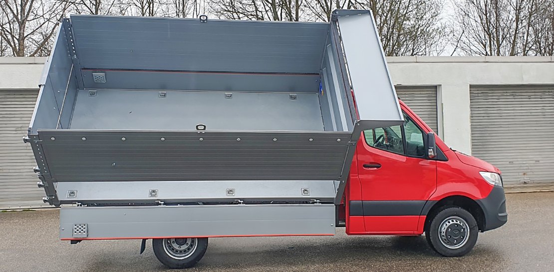 Kipperaufbau von ZeBu Fahrzeugbau Kipperaufbau von ZeBu Fahrzeugbau