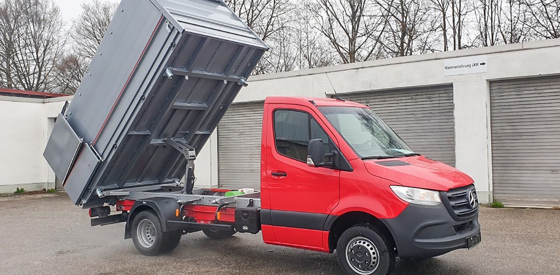 Kipperaufbau von ZeBu Fahrzeugbau Kipperaufbau von ZeBu Fahrzeugbau