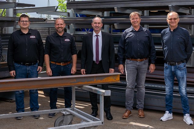 Besuch von Wirtschaftsminister Hubert Aiwanger Besuch von Wirtschaftsminister Hubert Aiwanger