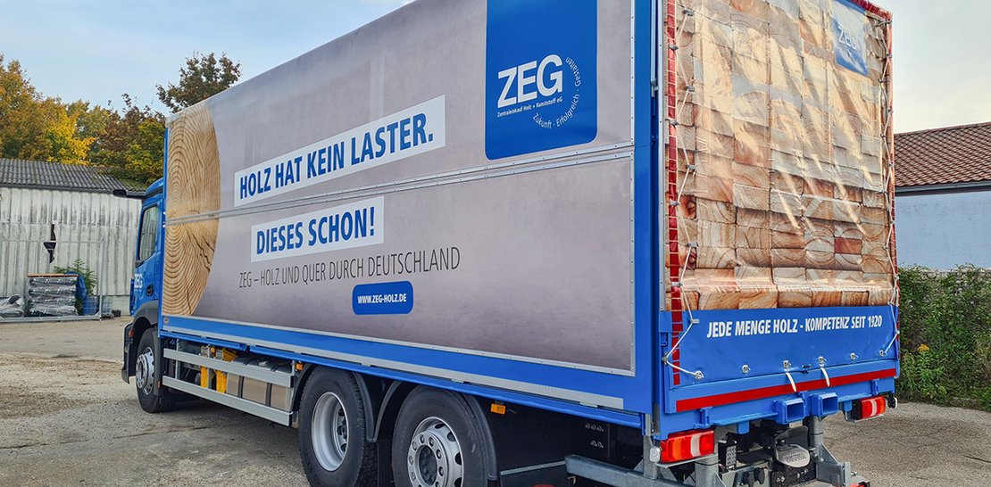 Pritschenaufbau mit Ladebordwand