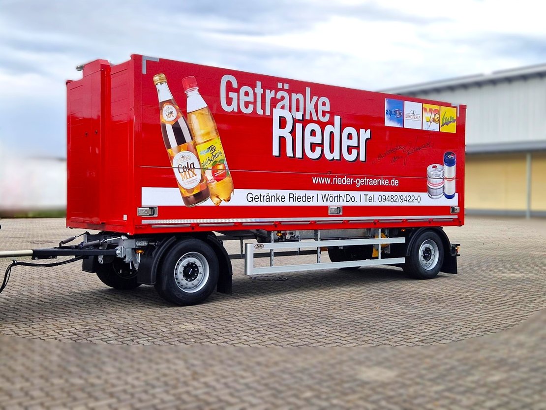 ZeBu Fahrzeugbau - Gliederzug Getränkelogistik ZeBu Fahrzeugbau - Gliederzug Getränkelogistik