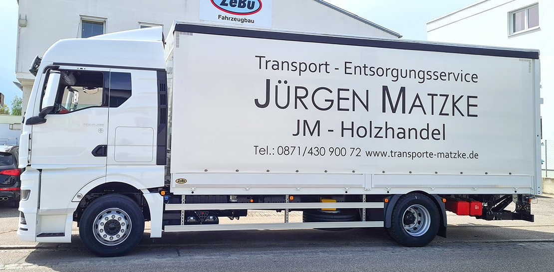 Pritschenaufbau von ZeBu Fahrzeugbau