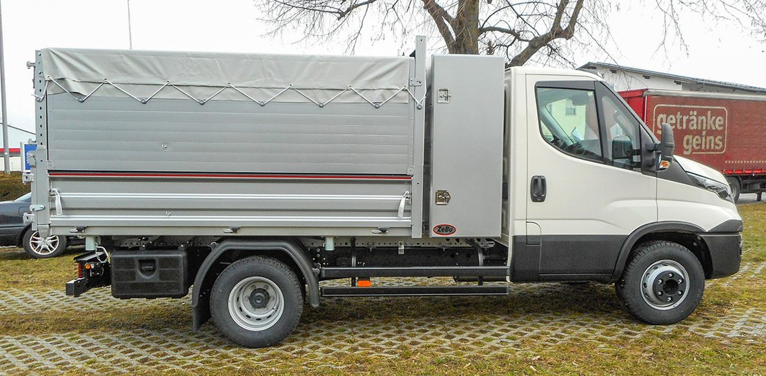 Kipperaufbau von ZeBu Fahrzeugbau Kipperaufbau von ZeBu Fahrzeugbau