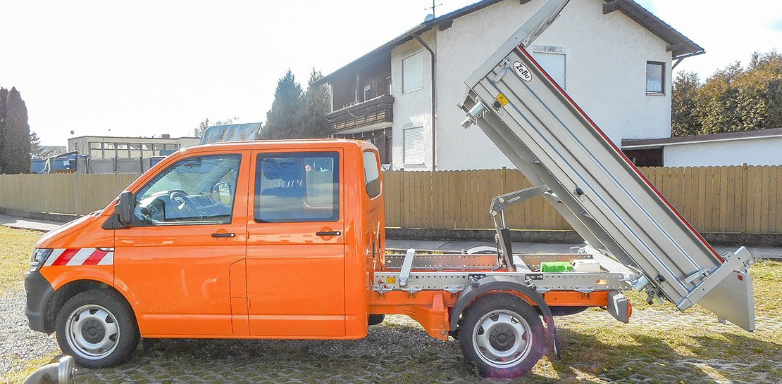 Kipperaufbau von ZeBu Fahrzeugbau Kipperaufbau von ZeBu Fahrzeugbau